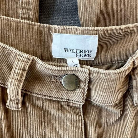 Artizia Wilfred Free High Rise Flare Corduroy Jeans 6 - Picture 3 of 7